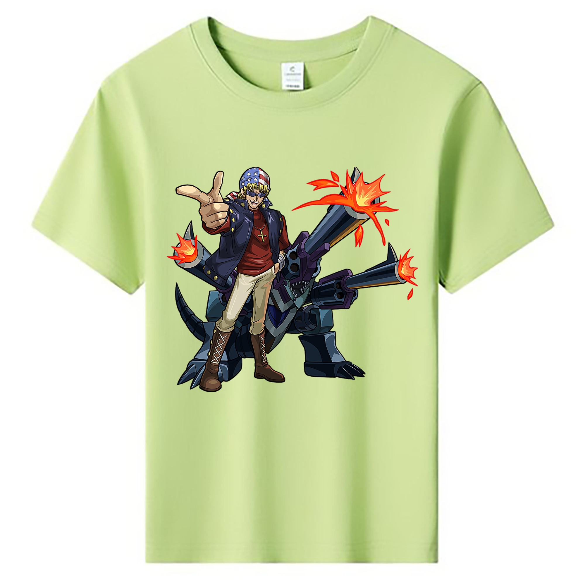 （画像用） 遊☆戯☆王 Yu-Gi-Oh! 綿100％キッズTシャツ（フロントプリント）